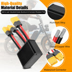 Mini Electric Bicycle Dual-Battery Discharge Converter Connection Adapter, Voltage Range 10 - 100V, Anderson/XT60/XT90 Connector