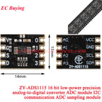 16 Bit I2C IIC ADS1115 ADS1015 ADS1118 Converter Module PCA9306 ADC Board For Arduino RPi Level Translation Amplifier Chip