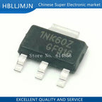 20PCS  STN1NK60Z SOT-223 1NK60Z STN1NK60 SOT MOSFET N-CH 600V 300MA SOT223   STN9260 STN4NF03L  IC