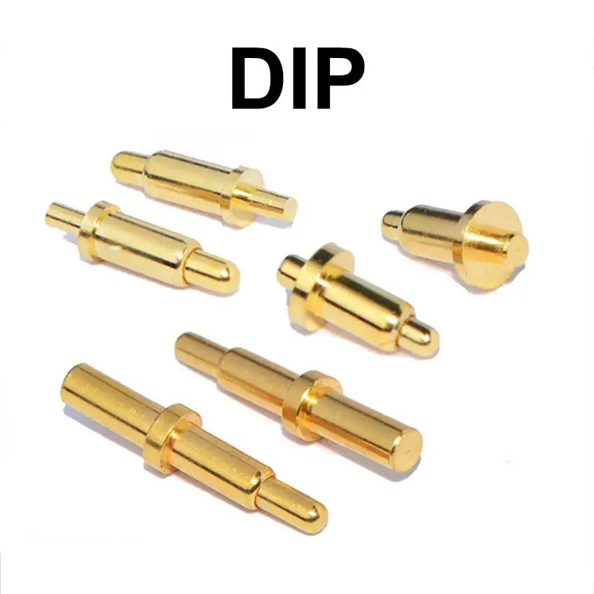 100pc DIP Pogo Spring Thimble H2.2/3/3.5/4.0/4.2/4.5/5.0/6.0/6.5 Antenna Shockproof Waterproof Bluetooth Headset Charge Test Pin