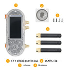 T-Embed CC1101 Plus ESP32-S3 Development Board Multifunctional Sub-1GHz 2.4GHz Dual RF Band 1.9" LCD NFC IR Remote IoT Module