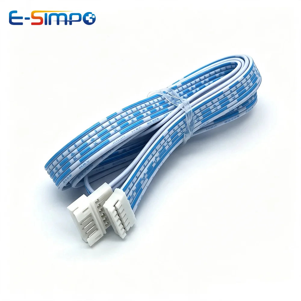 10pcs PH 2.0mm 2468 24AWG Flat 2P 3P 4P 5P 6P -12P 1mtr 2m 3m Single Double Male Female Cable Conversion Extension Terminal Wire