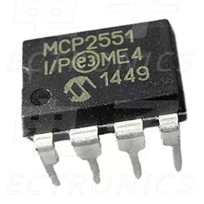 5PCS-20PCS MCP2551-I/P DIP8 MCP2551 CAN Transceiver Chip Suitable for manual welding and prototype development