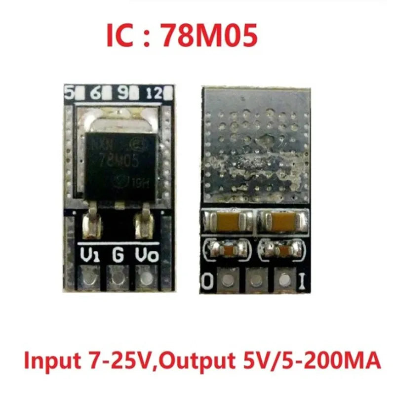 2pcs 78m05 7806 l7809 lm7812 three-terminal positive regulator ldo module 7-30v to 5v 6v 9v 12v