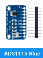 16-Bit ADC Module (ADS1115/ADS1015): I2C 4-Channel Programmable Gain Amplifier for Arduino & Raspberry Pi Compatible