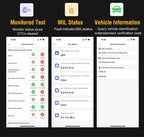 Support for Android /Window / IOS V020 ELM327 BLE Bluetooth 4.0 OBD-II Diagnostic Code Readers & Scan Tool for universal cars