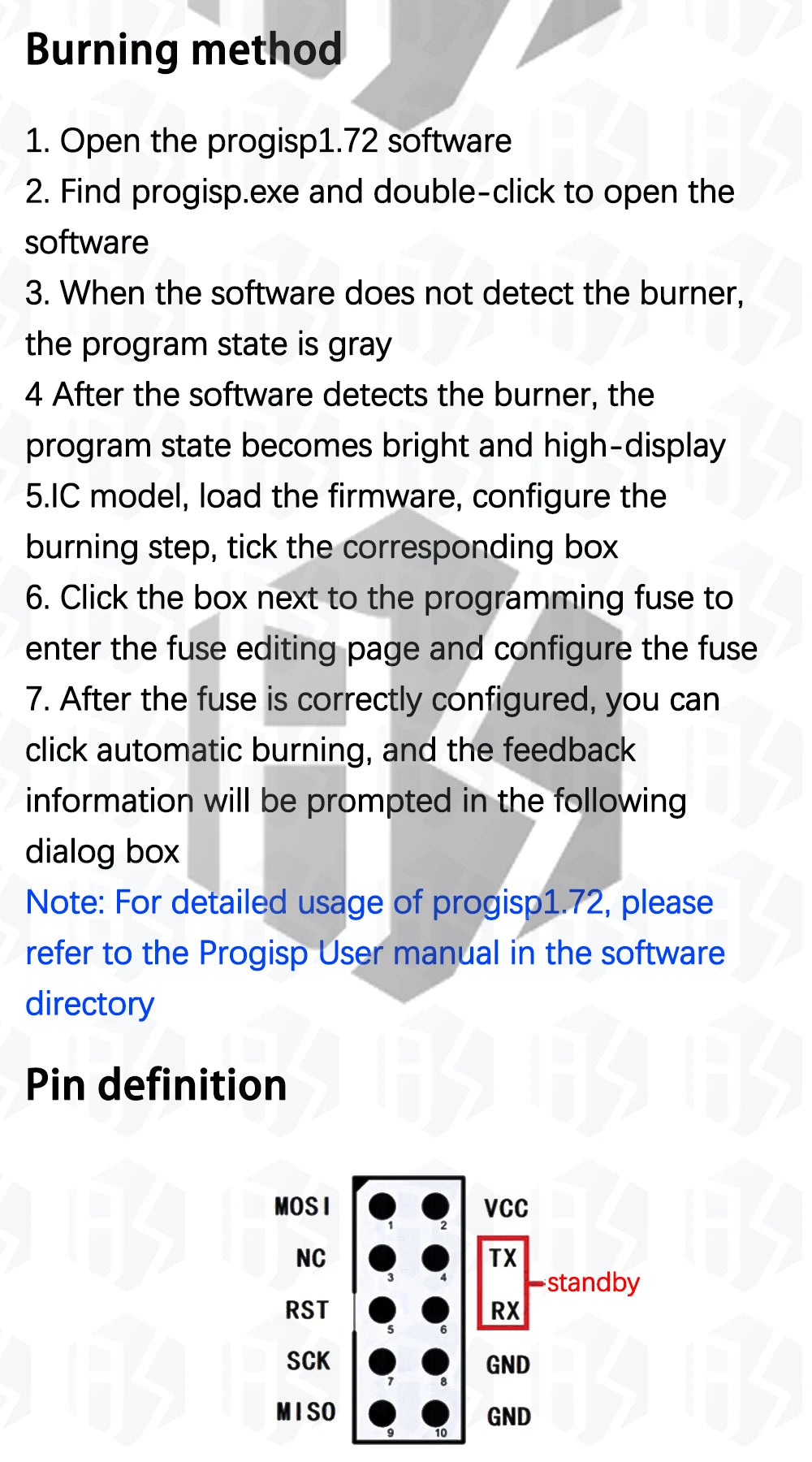 1PCS /5pcs  USBASP USBISP AVR Programmer USB ISP USB ASP ATMEGA8 ATMEGA128 Support Win7 64 with stk500