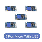 SX1308 MT3608 Boost Converter Step Up Module 2-24V to 2-28V 2A Adjustable High Efficiency for DIY