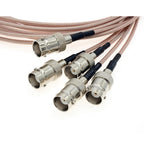 1PCS RG-316 BNC to DuPont Cable Q9 BNC Male / Female to 2 DuPont 2.54mm Male Plug Test Line RG316 Extension Jumper 10CM-20M