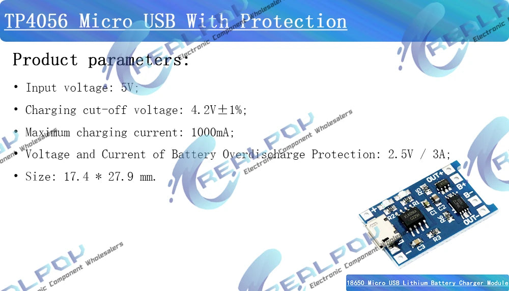 MT3608 DC-DC Adjustable Boost Module 2A Boost Plate Step Up Module TYPE-C / MICRO USB 2V-24V to 5V 9V 12V 28V TP4056 5V 1A 18650