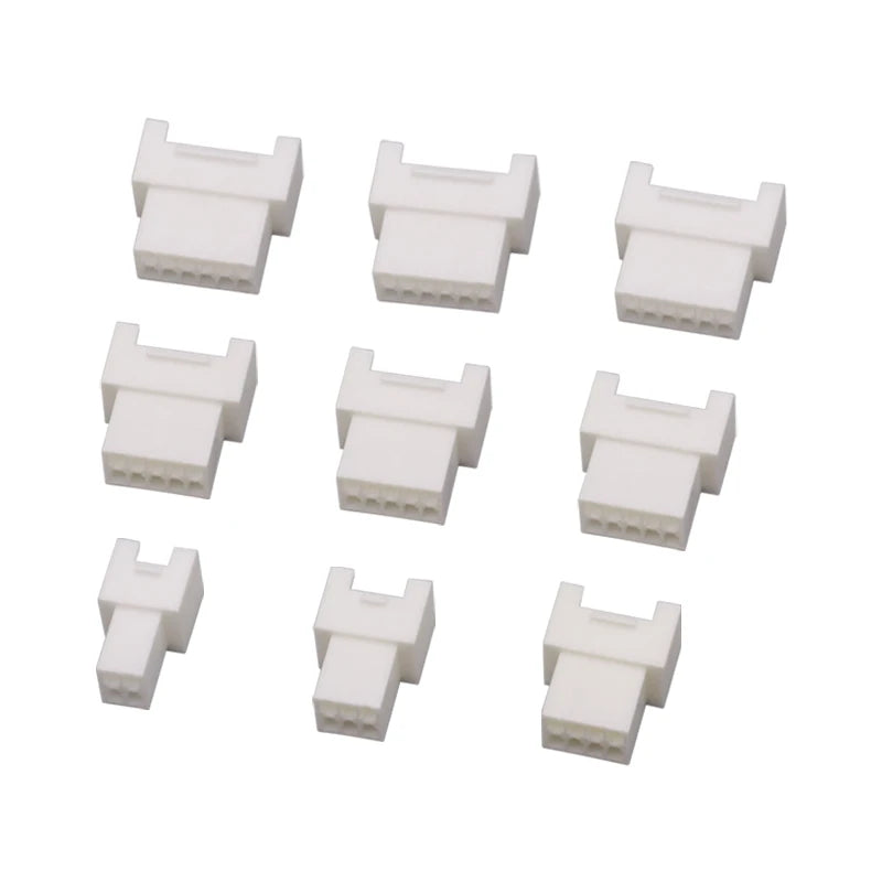 10Sets PHB 2.0mm Double Row with Buckle PHSD 2*2/3/4/5/6/7/8/9/10Pin Air Docking Male Female Housing Wire Terminal Connectors