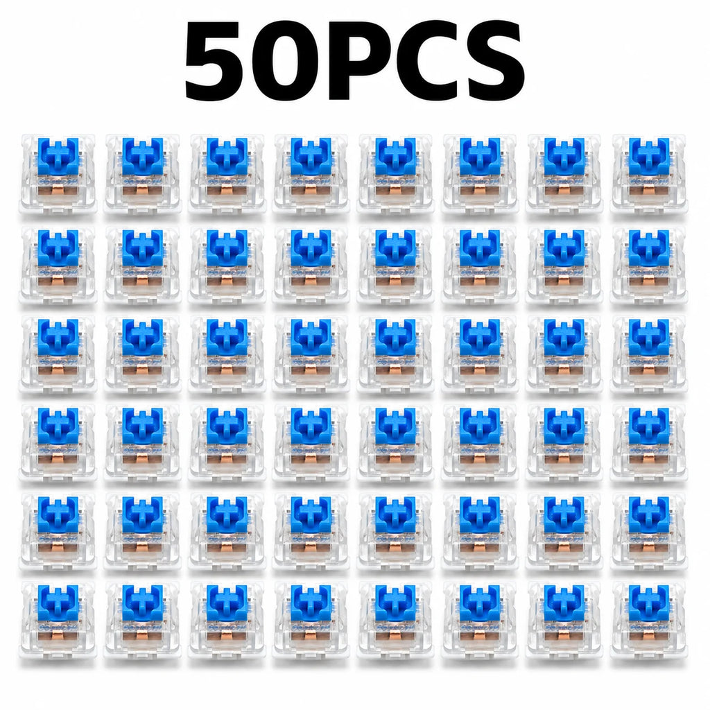 30/50/100 PCS Tactile Keyboard Clicker Switch 3 Pin Key Replacement Set for Mechanical Keyboard Repair Accessories