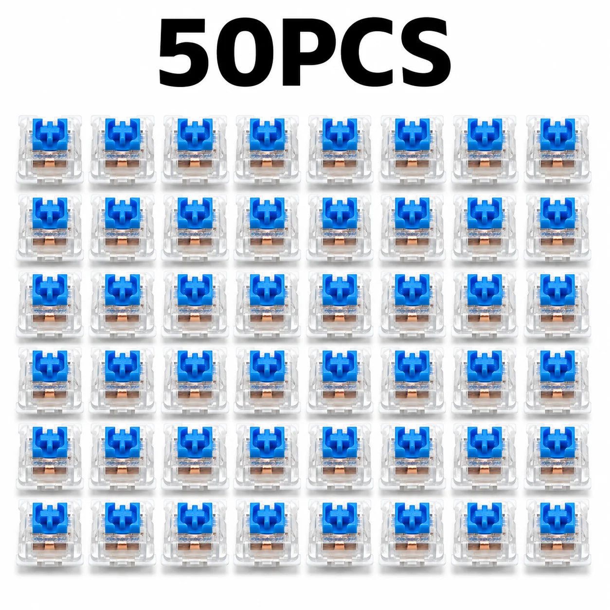 30/50/100 PCS Tactile Keyboard Clicker Switch 3 Pin Key Replacement Set for Mechanical Keyboard Repair Accessories