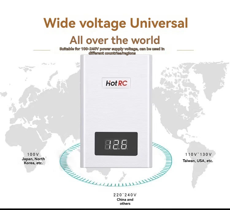 A400 RC Model Charger Balanced Charging for 3S/4S LiPo Batteries Fast Charging 11.1V 14.8V RC Vehicles, Cars, and Boats