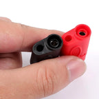 10Sets 4mm Banana Plug Connectors Stackable Banana Plugs Insulated Safety Fully Insulated Multimeter Test Leads Bananas Plugs