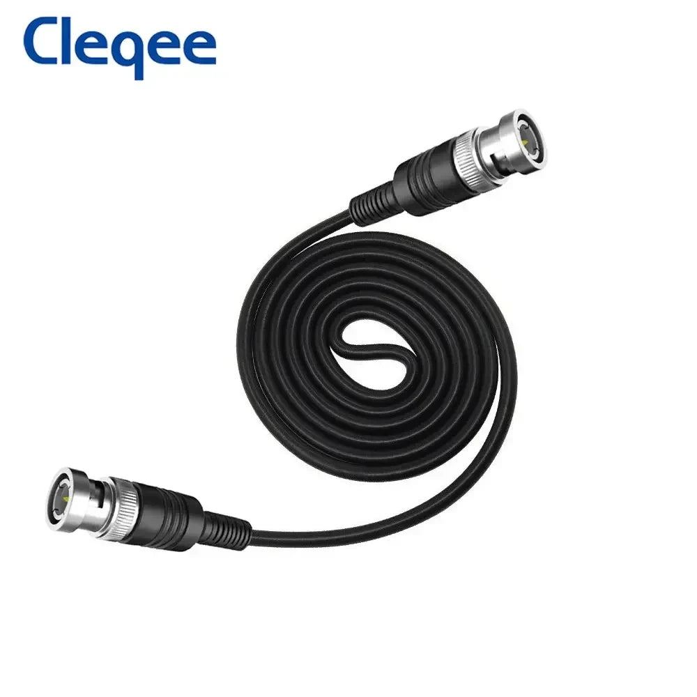 Cleqee P1013 Q9 BNC-BNC Interface Oscilloscope Test Probe Coaxial Cable Lead, 50Ω Impedance, Suitable for CCTV Cameras