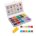 120PCS Mini Blade Fuse Assortment Kit, Automotive Replacement Mini Car Fuses Auto Accessories for Car, RV, Truck, Motorcycle
