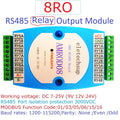 DC 12V 24V 8DI-8DO 16DI 16DO RS485 Isolated Communication Digital NPN PNP Input and Output MODBUS RTU PLC Expansion Board