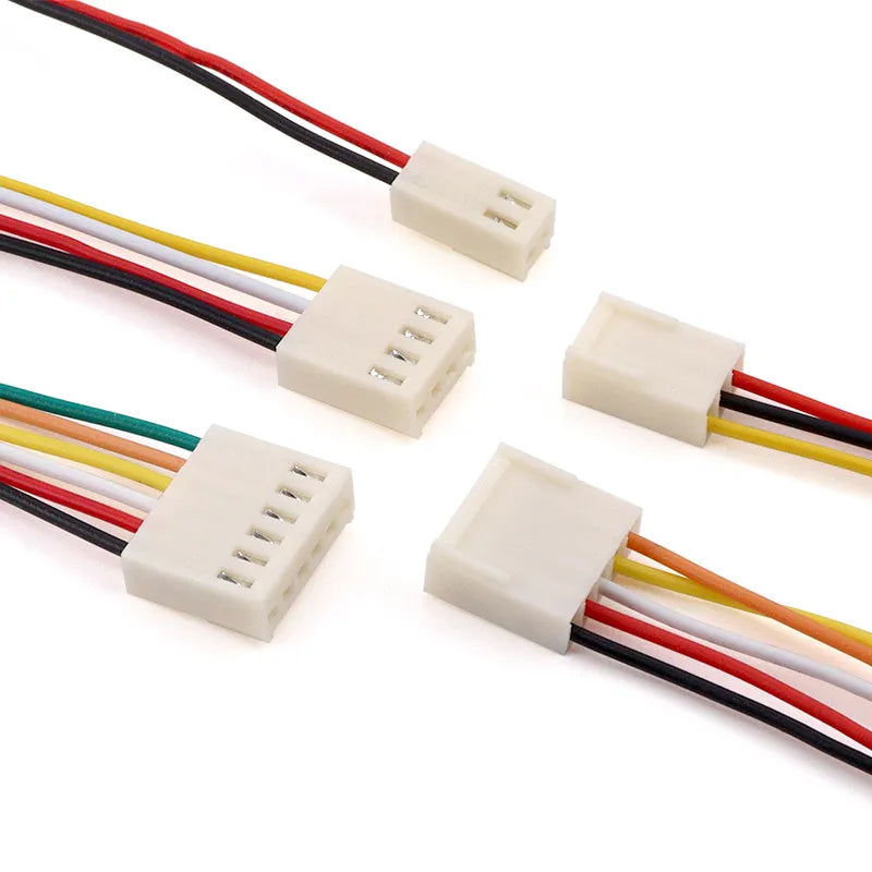 5/10PCS KF2510 Single End Connector Cable 2.54mm 20cm 26AWG 2/3/4/5/6/7/8/9/10P 2510 Pre-crimped Wire Connectors