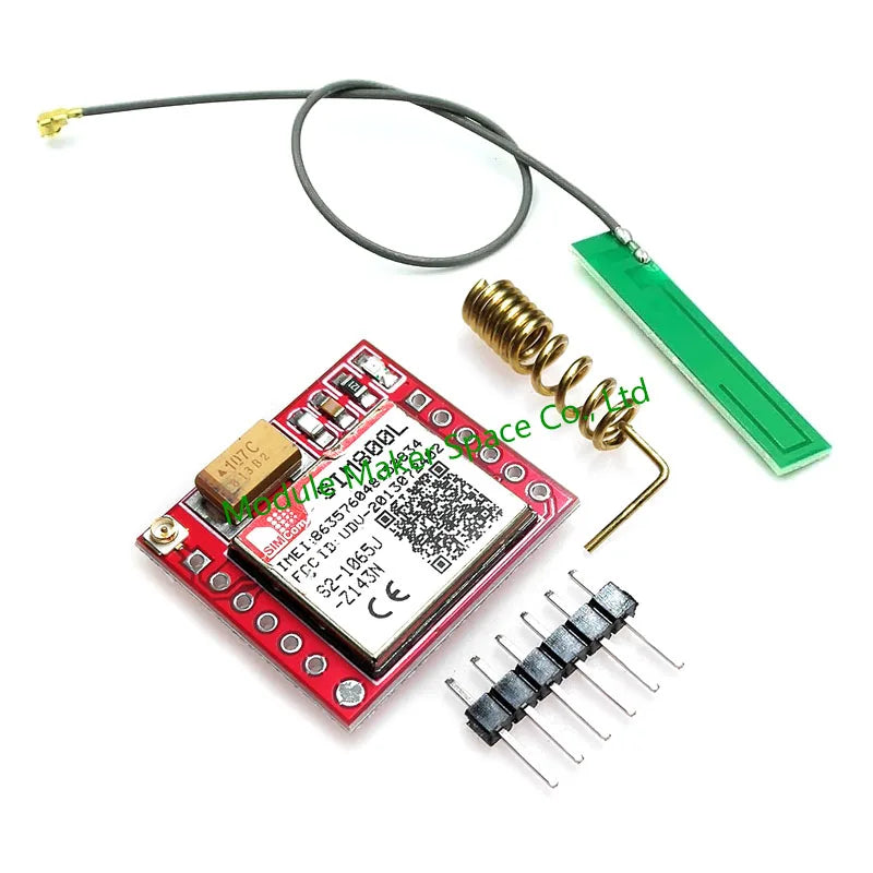 SIM800L GPRS GSM Module Core Quad-band TTL Serial Port IPX Interface PCB Antenna Micro SIM Card for Arduino Smart Phone