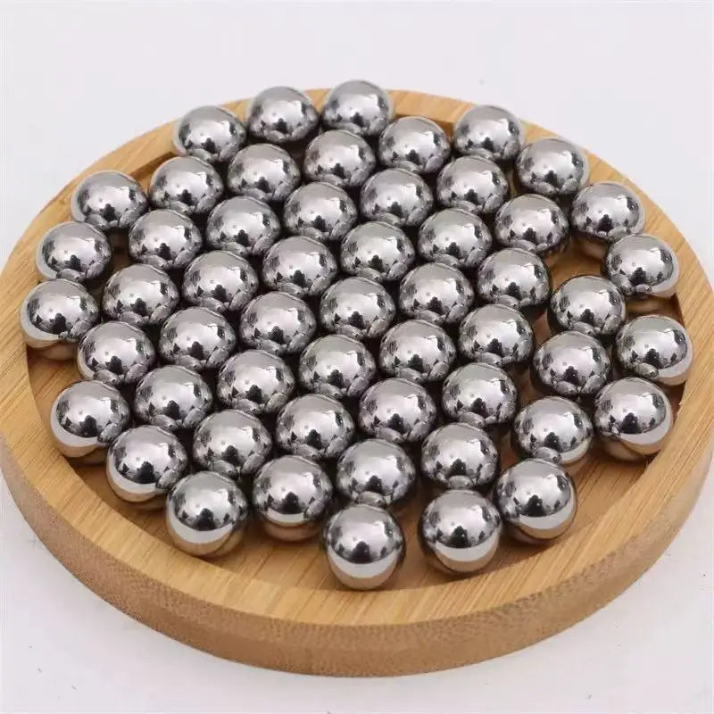 27-343Pcs Silver Round Ferrite Magnet Magnetic Bracelet Bead Palm Stone Magnetic Polishing Ball Jewelry DIY Crafts Multi-purpose