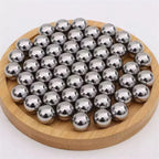 27-343Pcs Silver Round Ferrite Magnet Magnetic Bracelet Bead Palm Stone Magnetic Polishing Ball Jewelry DIY Crafts Multi-purpose