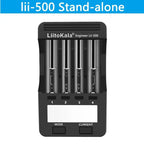 LiitoKala LII-500 Smart Universal LCD Battery Charger for Li-ion Ni Mh AA AAA 10440 14500 16340 17335 17500 18490 17670 18650