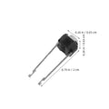 20pcs Micro Tactile Push Button Switch Mini Momentary Surface Mount 2 Pin Round For Breadboard Diy Electronics Kit