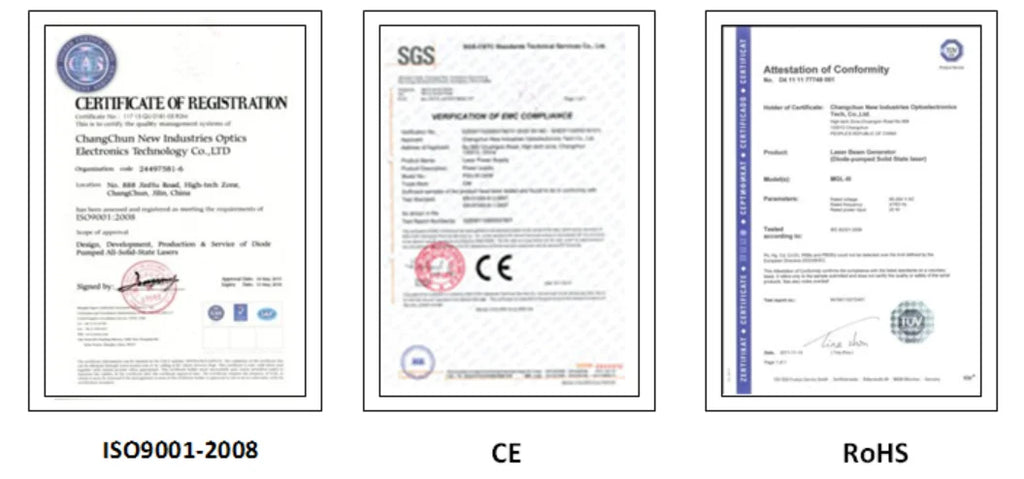 266nm 30uJ Passively Q Switch Laser Nanosecond Dpss Uv Laser