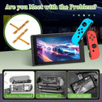 SL/SR Button Flex Cable for Switch/Switch OLED Premium Joy Con Key Ribbon Side Indicator Light Cable Replacement Repair Parts