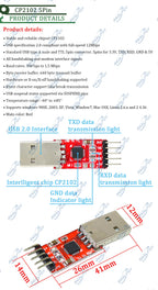 3pcs/lot =1PCS PL2303HX+1PCS CP2102+1PCS CH340G USB TO TTL for arduino PL2303 CP2102 5PIN USB to UART TTL Module