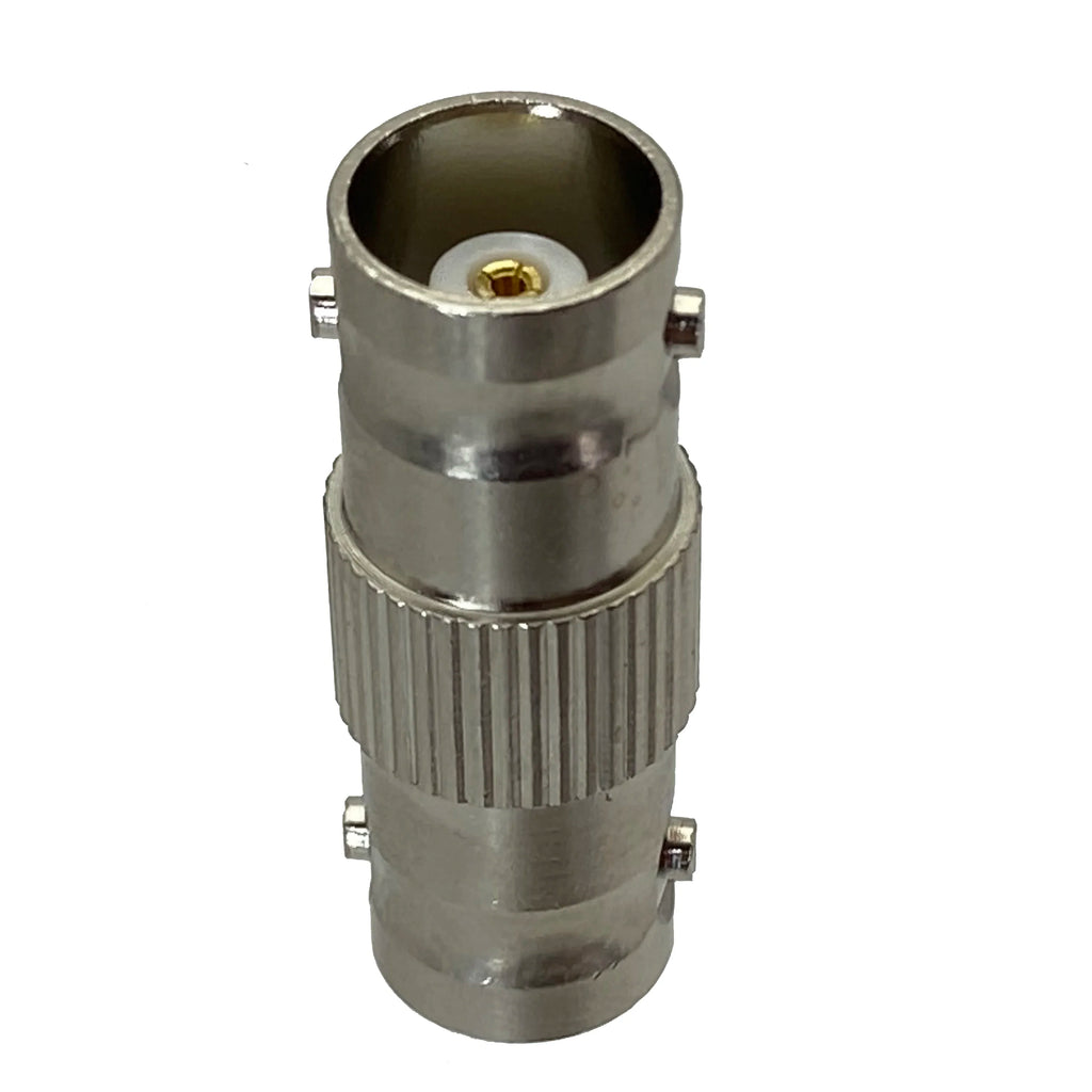 1pcs BNC Female Jack To BNC Female Jack in Series RF Coaxial Adapter Connector 50ohm Straight Wire Terminals