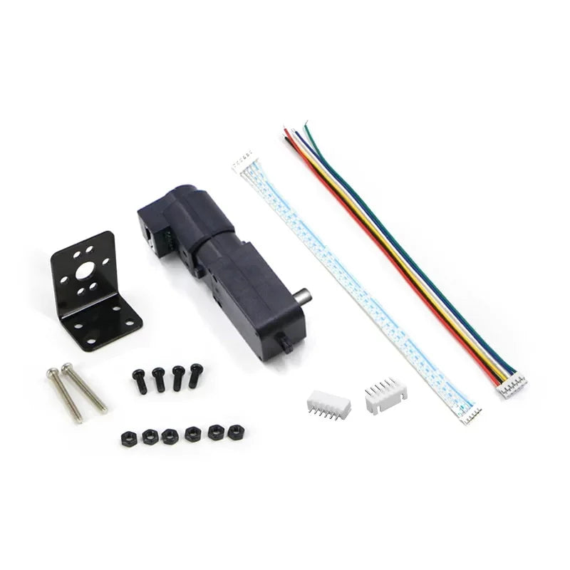 High Quality TT Motor DC Gear Motor Metal Output Shaft High Precision Encoder with Protective Shell