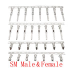 10 Sets JST SM 2.54mm 2/3/4/5/6/7/8Pin Male Female Plug Socket Housing Terminal Connector SM-2P SM-2R JST SM2.54