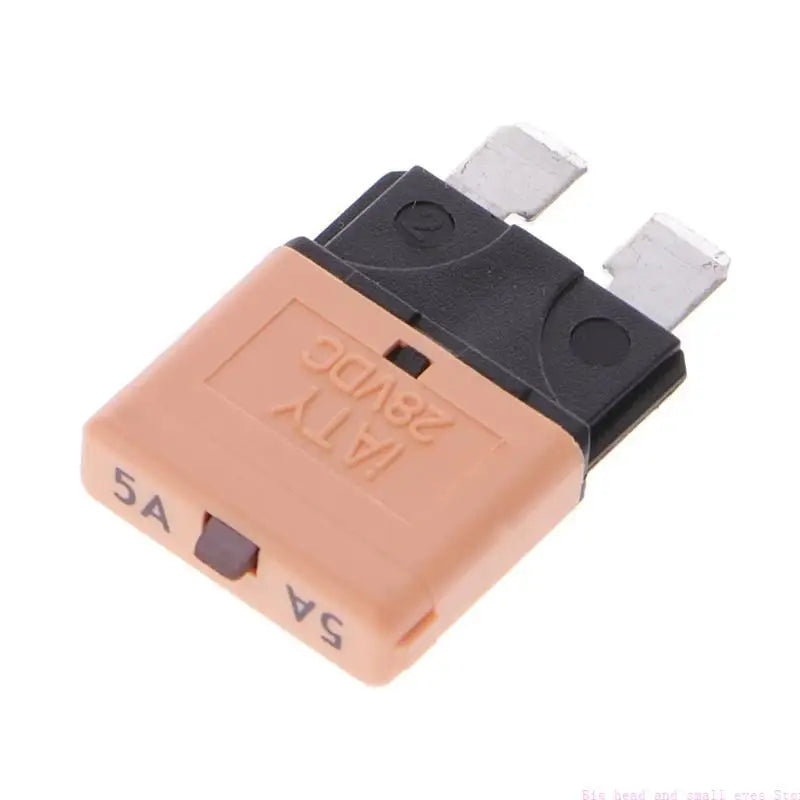 5-30A Blade 28V Resettable Manual Reset Adapter for Car Truck Boat Marine Car Insert Protector