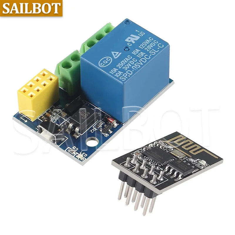 1-10PCS ESP8266 ESP-01S 5V WiFi Relay Module Things Smart Home Remote Control Switch For Phone ESP01S Wireless WIFI Module