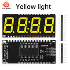 HT16K33 0.56 inch LED Display Module 4 Digit 7 Segment Time Clock Indicator Tube Module Red Blue Green Yellow White for Arduino