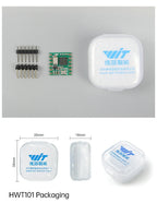 WitMotion HWT101CT High Precision Z-Axis Gyroscope Angle Sensor MEMS Inclinometer axis no drift Module for Robot ROS Drone AGV