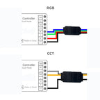 IoTorero WLED PWM RGBCCT & Addressable Dul Mode Strip Controller Works With Home Assistant