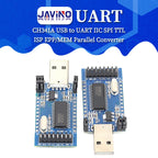 Liludin CH341A Multi-Function USB Adapter USB To UART I2C SPI TTL ISP EPP MEM Flash Programmer Debug Module