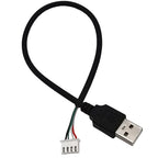 USB to 4P xh2.54 cable USB to 4P MX1.25 USB to PH2.0 Cable USB to Dupont 4 pin Cable 30cm