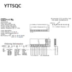 5pcs 2.54mm PC104 Single Row Female Header 1X6P/8P/10P/40P Straight Pin Stacking Connector Length 12.2mm Gold-plated