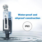 CNTD TZ-8109 IP65 Limit Switch 300V 10A SPDT Industrial Waterproof Travel Switch Double Spring CE Certified