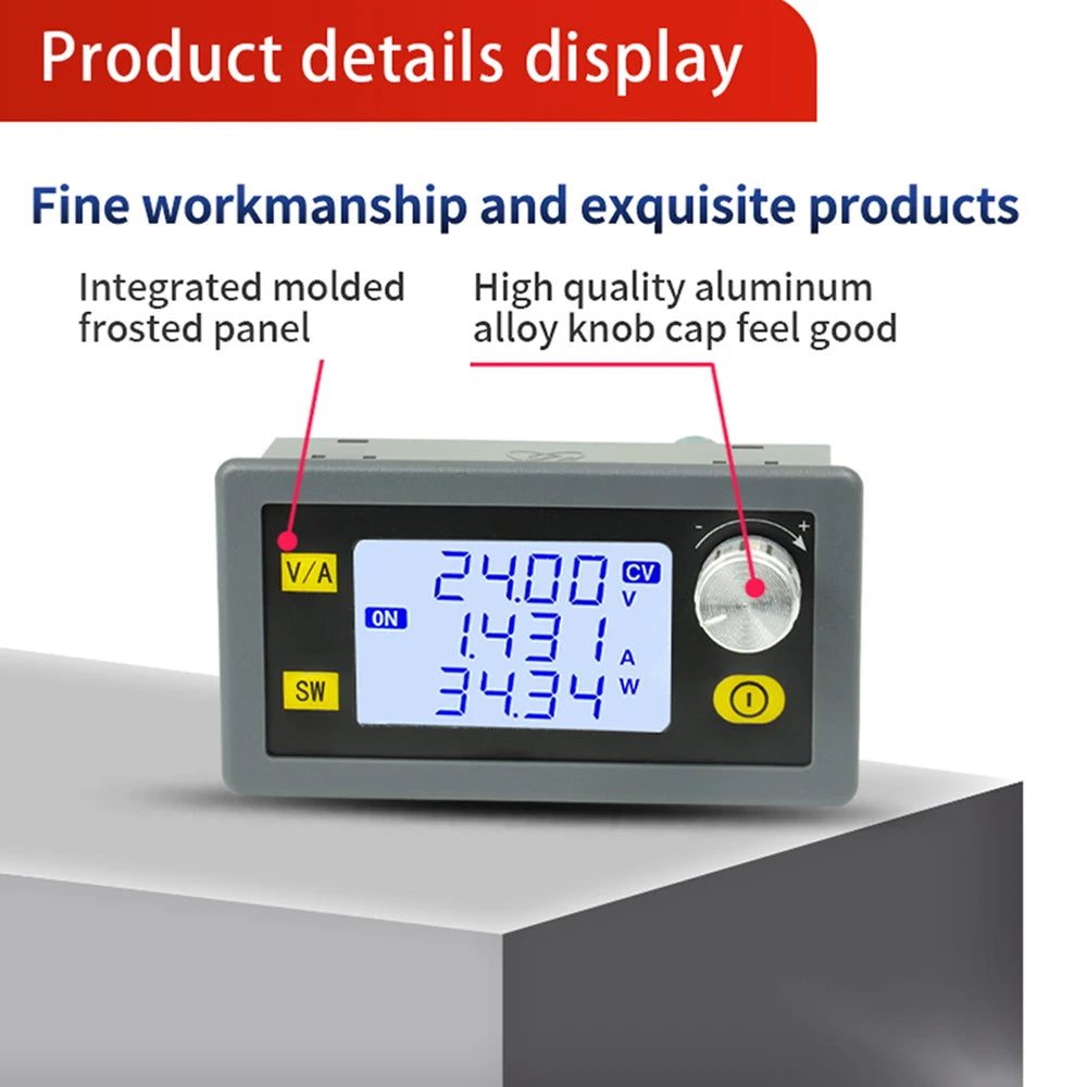 DC DC Buck Boost Converter 5.0~30V To 0.6~30V Adjustable Regulated Laboratory Power Supply CC CV 0~4.0A 6V 12V 24V Power Module