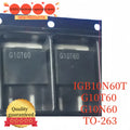 10-20-50-100pcs/lot NEW IGB10N60T G10T60 G10N60 TO-263 10A 600V Power IGBT transistor In Stock