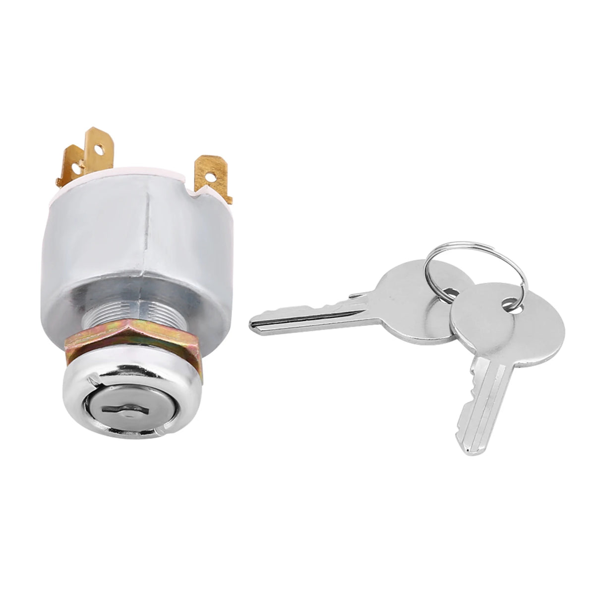 12V Universal Car Auto 3 Position ON OFF Start Ignition Switch Controls W/ 2 Keys SPB501