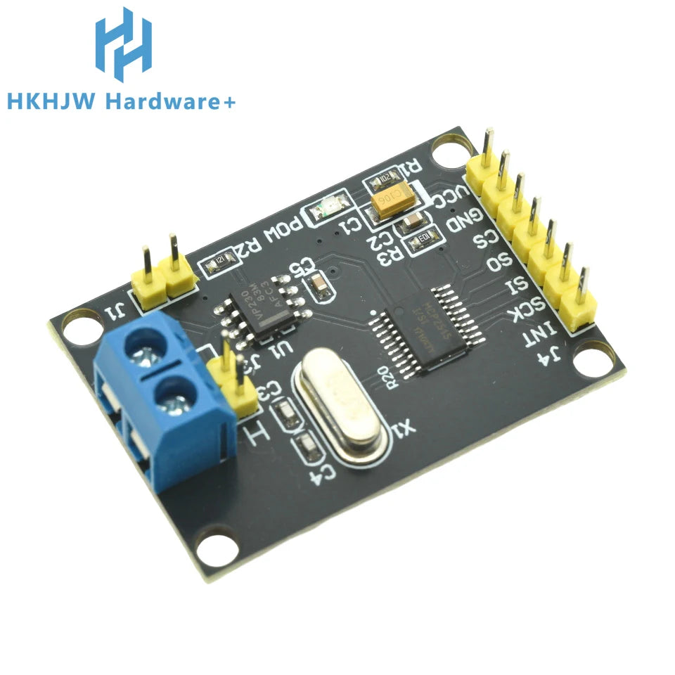 MCP2515 CAN Bus Communication Module Development Board SN65HVD230 Transceiver SPI