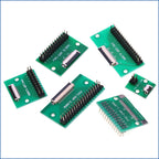 FFC/FPC Adapter Board 0.5/1.0mm To Straight/bent 2.54 Pin Header  4/6/12/24/40-80P Flex Cable Adapter