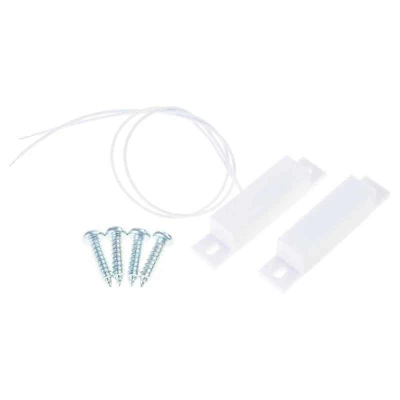 Magnetic Door Window Contact Sensor Alarm Reed Switch Security Home Burglar Alarm NO/NC Magnetic Switch Easy to Install