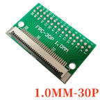 FPC FFC Flexible Cable Adapter Board 1.0mm Pitch Connector SMT to 2.54mm 4P/6P/8P/10P/12P/14P/16P/20P/24P/26P/30P